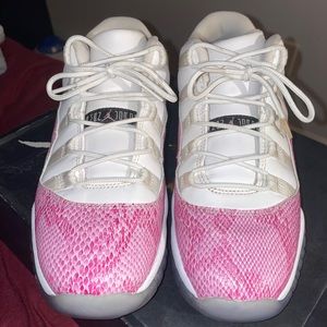 Jordan 11 Low Pink Snakeskin 2013 Release